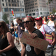 Demonstrators march in downtown Chicago on Aug. 13, 2017, to protest the “alt-right” movement and mourn the victims of a deadly white supremacist rally the day before in Charlottesville, Va. (Scott Olson/Getty Images)